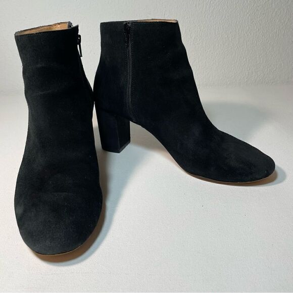 Banana Republic black suede ankle booties - Picture 11 of 12
